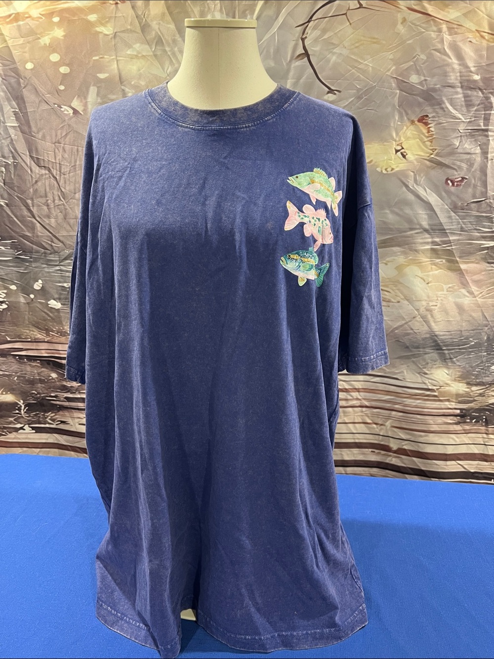 Blue Graphic Fishers of Men T-Shirt